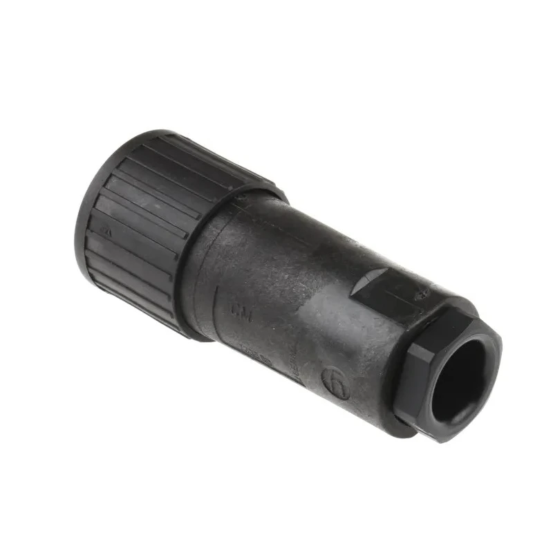 Hirschmann MIL Spec Circular Connector, Copper Straight 7 Way Cable Female Contacts Black Shell 932460100 CM 06 EA 14S-61 S
