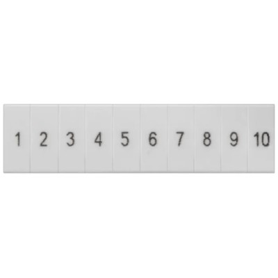 Siemens Terminal Block Marker Strip White for Standard Labelling System 8WH8120-1AC05
