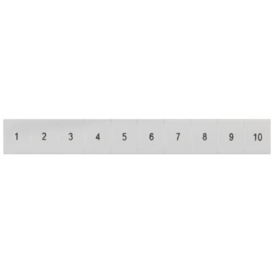 Siemens Marker Strip for use with Standard Labelling System Terminal Block 8WH8120-4AB45