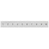 Siemens Marker Strip for use with Standard Labelling System Terminal Block 8WH8120-4AB45