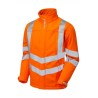 PULSAR Hi Vis Jacket Orange Unisex Size L 100% Polyester Soft Shell Windproof Zipper Closure PR535-L