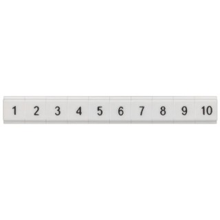 Siemens Marker Strip for use with Standard Labelling System Terminal Block 8WH8121-2AB55