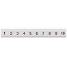 Siemens Marker Strip for use with Standard Labelling System Terminal Block 8WH8121-2AB55