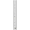 Siemens Marker Strip for Standard Labelling System Terminal Block White CE Certified 8WH8141-2AB35