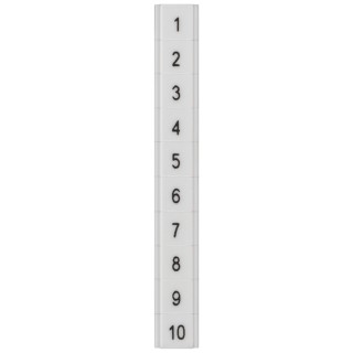 Siemens Marker Strip for Standard Labelling System Terminal Block White CE Certified 8WH8141-2AB35