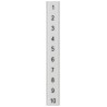 Siemens Marker Strip for Standard Labelling System Terminal Block White CE Certified 8WH8141-2AB35