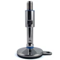 RS PRO Stainless Steel Adjustable Foot 80 mm Diameter M20 Thread, 2000 kg Static Load Capacity, 15 ° Tilt Angle 237-8191