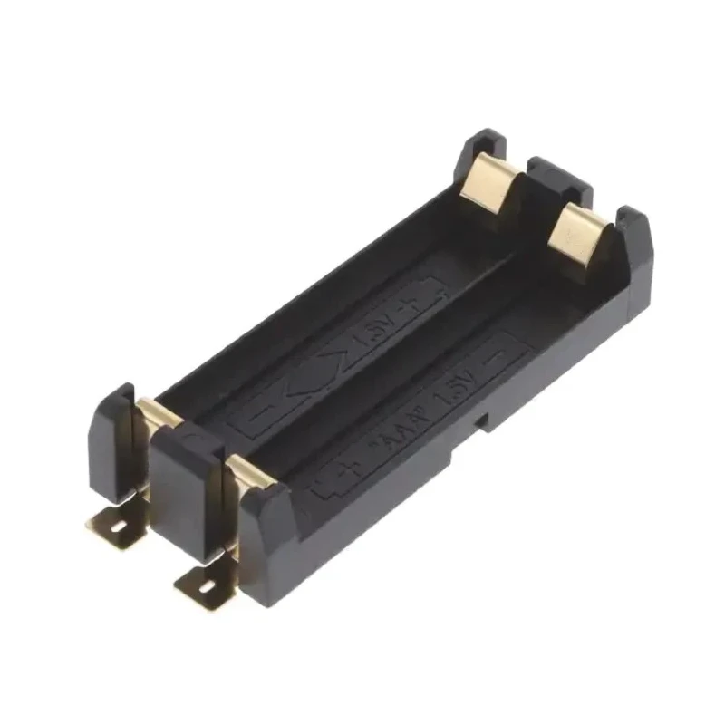 RS PRO Battery Holder for 2 x AAA Batteries Leaf Spring Termination Surface Mount BH-102B 237-8240