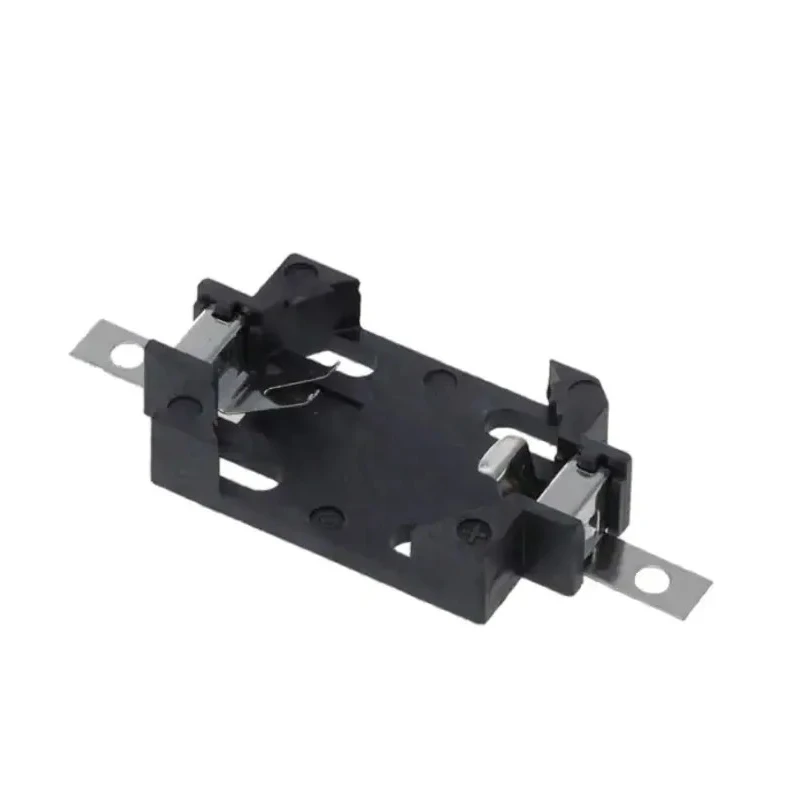 RS PRO High Temperature Thermoplastic 2032 Battery Holder Leaf Spring Through Hole Mount BH-49E 237-8320