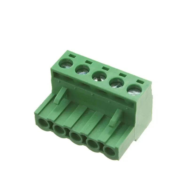 RS PRO Euro Blocks Series Pluggable Terminal Block 5-Contact 5.08 mm Pitch 1 Row 300V 15A Polyamide Housing 237-8456