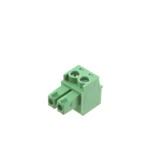 RS PRO Euro Blocks Series Pluggable Terminal Block 2-Contact 3.81 mm Pitch 1 Row 300V 8A Polyamide Housing 237-8470