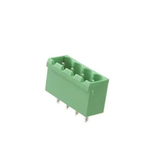 RS PRO Euro Blocks Series Pluggable Terminal Block, 4-Contact, 5.08 mm Pitch, 1 Row, 300 V, 15 A, Polyamide Housing 237-8505