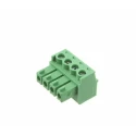 RS PRO Euro Blocks Series Pluggable Terminal Block 4-Contact 3.81 mm Pitch 1 Row 300V 8A 237-8477