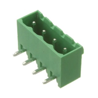 RS PRO 4-Contact Euro Blocks Series Pluggable Terminal Block 5 mm Pitch, 1 Row 237-8533
