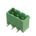 RS PRO Euro Blocks Series Pluggable Terminal Block, 3-Contact, 5 mm Pitch, 1 Row, 15A, 300V, Polyamide Housing 237-8526