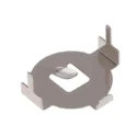 RS PRO Battery Clip Leaf Spring Holder for CR1220 Coin Cell, Phosphor Bronze, Through Hole Mount CR1220