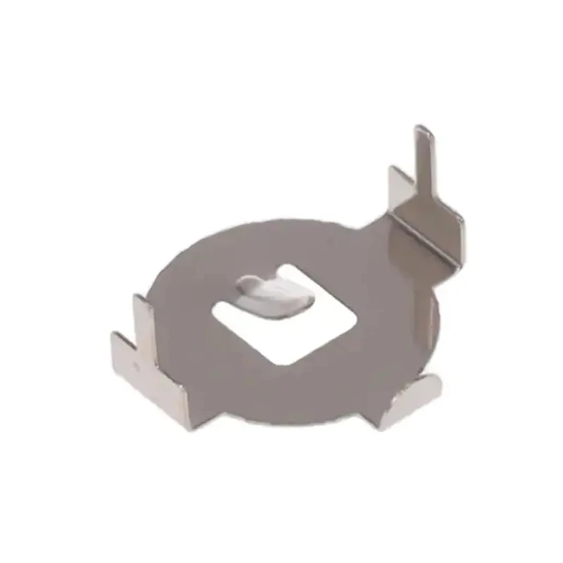 RS PRO Battery Clip Leaf Spring Holder for CR1220 Coin Cell, Phosphor Bronze, Through Hole Mount CR1220