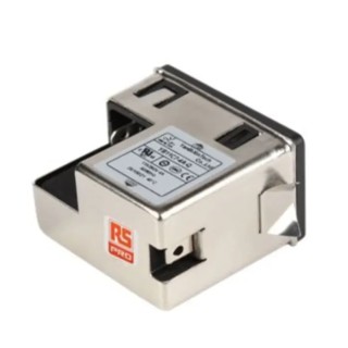 RS PRO 250V 10A Chassis Mount IEC Filter 2 Pole 237-8673