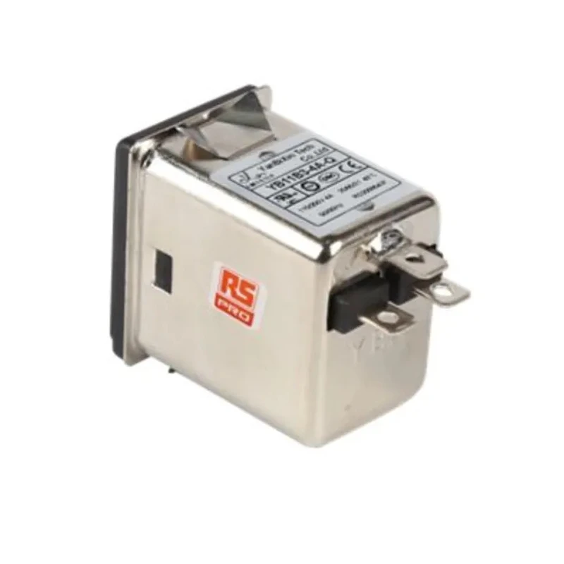 RS PRO 250V 4A Chassis IEC Filter 2 Pole Quick Connect 237-8663