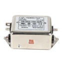 RS PRO 10A 250V AC 50Hz 60Hz Chassis Mount EMI Filter Fast-On Termination 237-8681