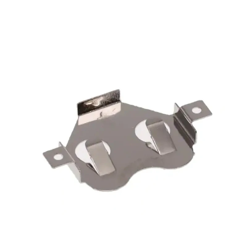 RS PRO Battery Clip Leaf Spring for CR1620 Battery 1 Cell Surface Mount Phosphor Bronze BH-57A CR1620
