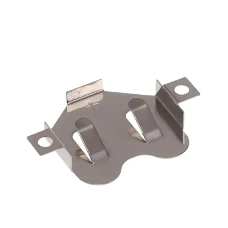 RS PRO CR2032 Battery Clip Leaf Spring, Phosphor Bronze, Surface Mount, Dimensions 31.4mm x 20.3mm x 4.3mm CR2032