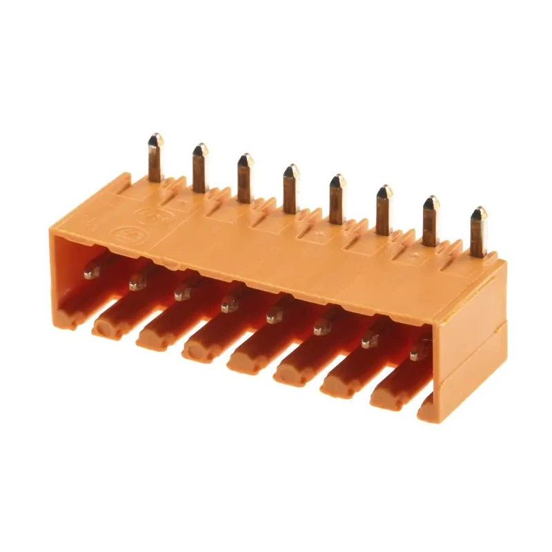 Weidmüller OMNIMATE SL Series Pluggable Terminal Block 8-Contact 3.5 mm Pitch 1 Row 320V 17A Polybutylene 1605130000
