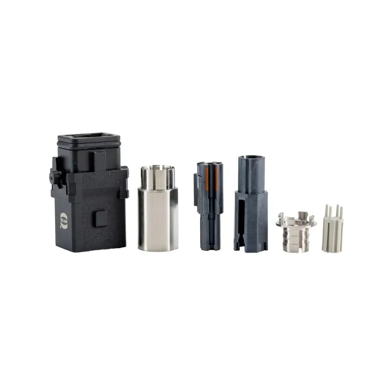 HARTING Heavy Duty Power Connector Insert 4A 60V Han 1A Series Female 4 Contacts 09100043106