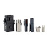 HARTING Heavy Duty Power Connector Insert 4A 60V Han 1A Series Female 4 Contacts 09100043106