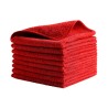 Rubbermaid Commercial Products HYGEN MF R-40 Microfibre Cloths Red 30.48x30.48 cm Dry Reusable Case of 24 1820577