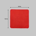 Rubbermaid Commercial Products HYGEN MF R-40 Microfibre Cloths Red 30.48x30.48 cm Dry Reusable Case of 24 1820577