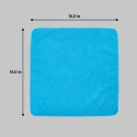 Rubbermaid Commercial Products HYGEN MF R-40 Blue Microfibre Cloths for Wet/Dry Use, Case of 24 Per Pack 1820583