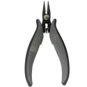 RS PRO 1-Piece Carbon Steel Long Nose Plier Serrated Jaw 19mm, Insulated Handle, 146mm Length, ESD Safe 238-0747