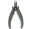 RS PRO 1-Piece Carbon Steel Long Nose Plier Serrated Jaw 19mm, Insulated Handle, 146mm Length, ESD Safe 238-0747