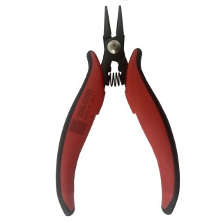 RS PRO Round Nose Plier Smooth with Insulated Handles, Carbon Steel, Chrome Finish, 146mm Length, 20mm Jaw 238-0763