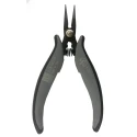 RS PRO Long Nose Plier Serrated Carbon Steel 154mm Overall Length, 25mm Jaw, Insulated Handle, ESD Safe 238-0755