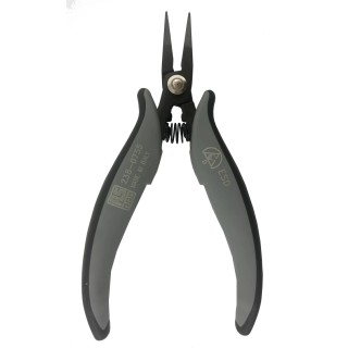 RS PRO Long Nose Plier Serrated Carbon Steel 154mm Overall Length, 25mm Jaw, Insulated Handle, ESD Safe 238-0755