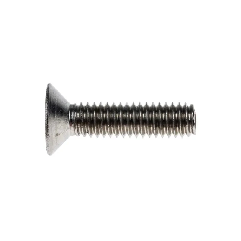 RS PRO Plain Stainless Steel Hex Socket Countersunk Screw M4 x 16 mm 171-837