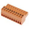 Weidmüller BL Series Pluggable Terminal Block 10 Contacts 3.5 mm Pitch 1 Row 300V 10A 1597440000