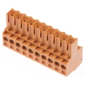 Weidmüller BL Series Pluggable Terminal Block 10 Contacts 3.5 mm Pitch 1 Row 300V 10A 1597440000