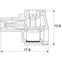Weidmüller BL Series Pluggable Terminal Block 10 Contacts 3.5 mm Pitch 1 Row 300V 10A 1597440000