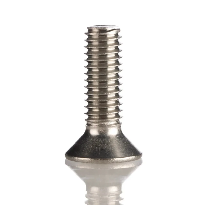 RS PRO Plain Stainless Steel Hex Socket Countersunk Screw M6 x 20 mm 171-900