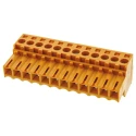 Weidmüller BL Series Pluggable Terminal Block 12-Contact 3.5 mm Pitch 1 Row 320V 17A 1597460000