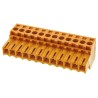 Weidmüller BL Series Pluggable Terminal Block 12-Contact 3.5 mm Pitch 1 Row 320V 17A 1597460000