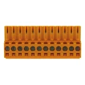 Weidmüller BL Series Pluggable Terminal Block 12-Contact 3.5 mm Pitch 1 Row 320V 17A 1597460000