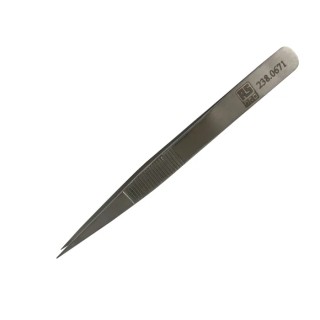 RS PRO Low Carbon Austenitic Steel Straight Tweezer 120mm 238-0671