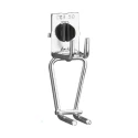 Facom Tool Hook Wall Mount Length 13mm CKS.51A