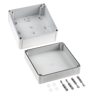 Rittal PK Series Polycarbonate Wall Box IP66 Ingress Protection 180 mm x 180 mm x 111 mm 