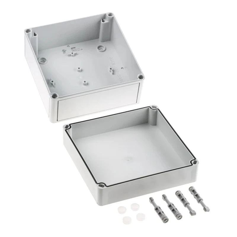 Rittal PK Series Polycarbonate Wall Box IP66 Ingress Protection 180 mm x 180 mm x 111 mm 