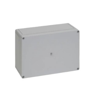 Rittal PK Series Polycarbonate Wall Box, 254 mm x 180 mm x 90 mm, IP66 Rated IP66